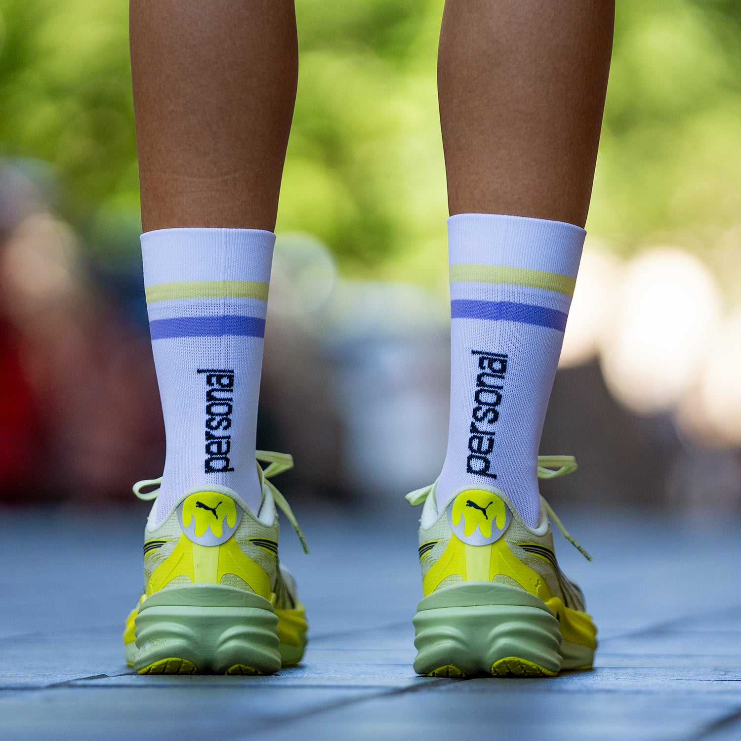 PERSONAL WHITE - RUNNING SOCKS