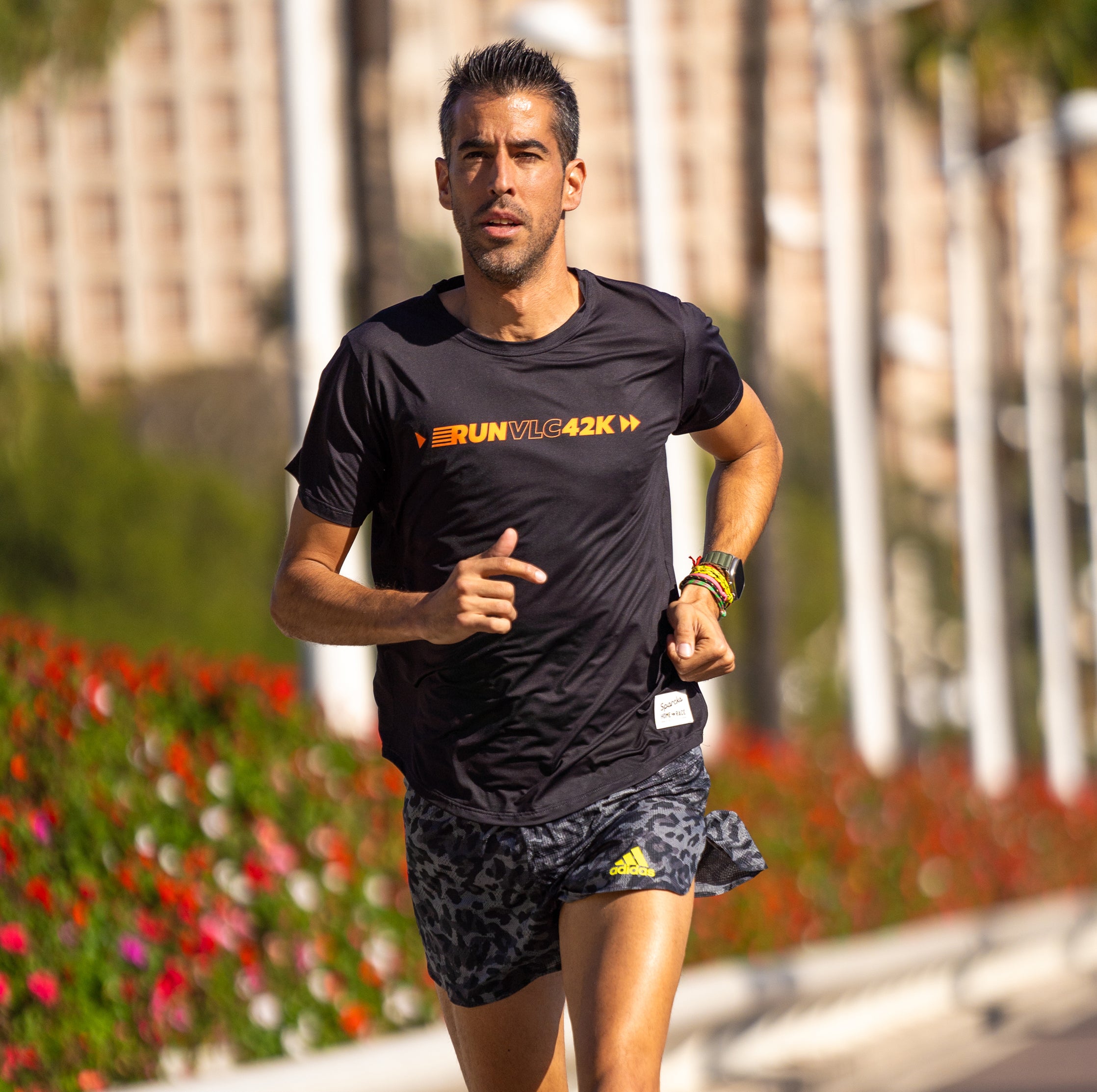 RUNVLC 42K - Running T-Shirt Manga Corta