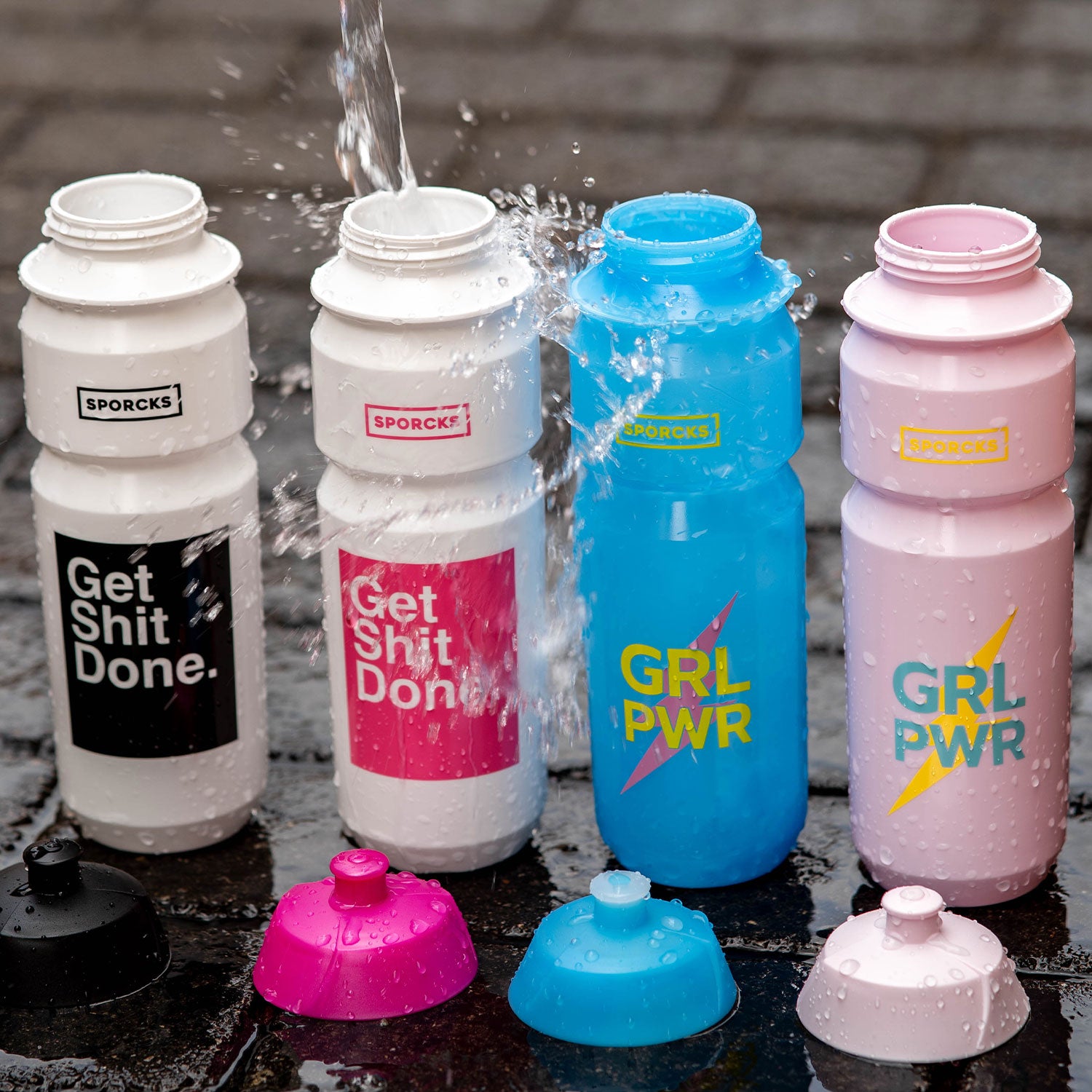 GET SHIT DONE PINK BIDÓN – SHIVA TACX 750ml