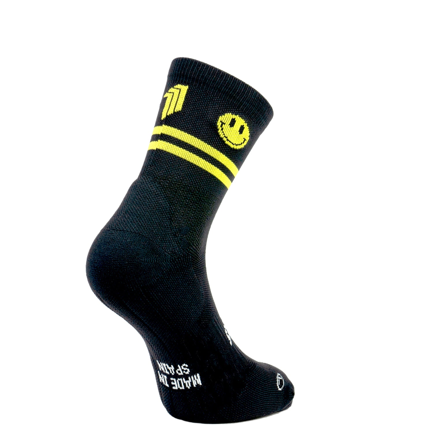 HAPPY RUN BLACK  - RUN ULTRALIGHT SOCKS