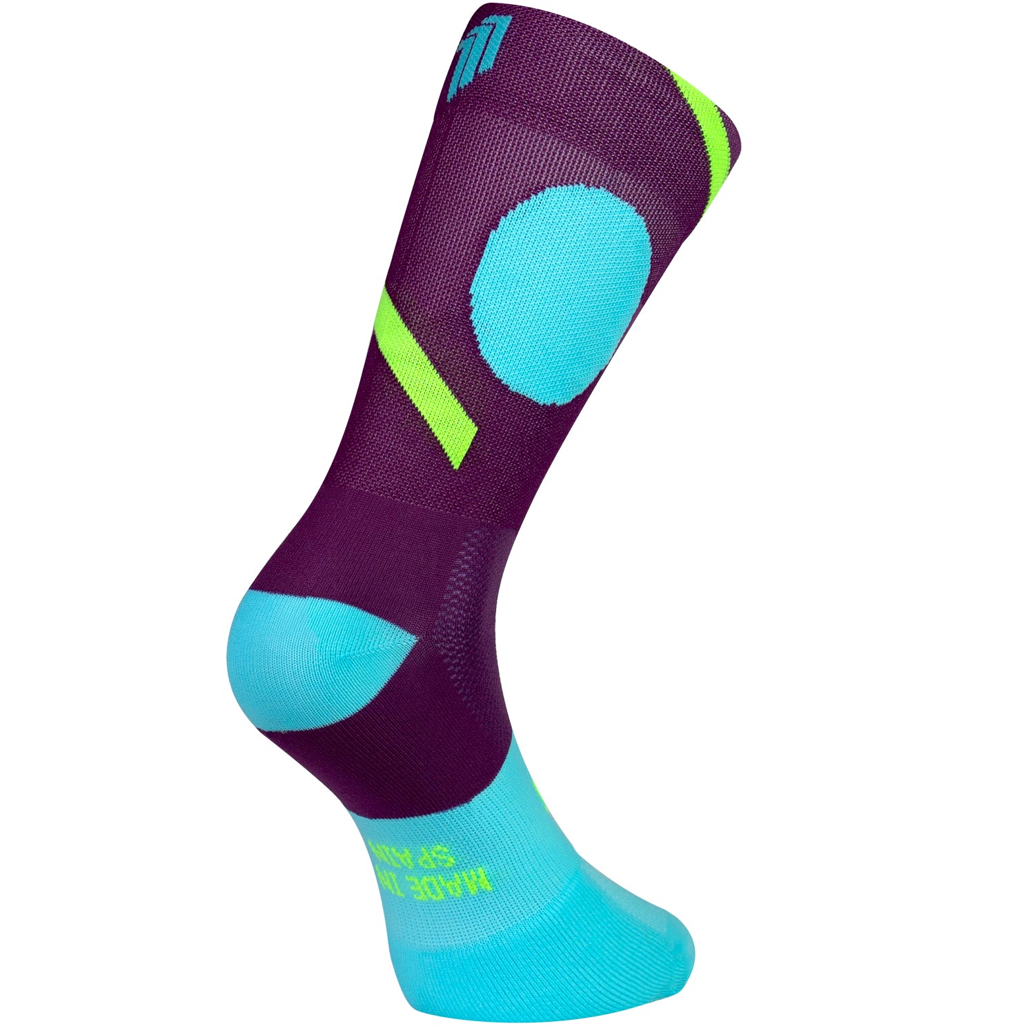 MONTE BECCO PURPLE - CYCLING SOCKS