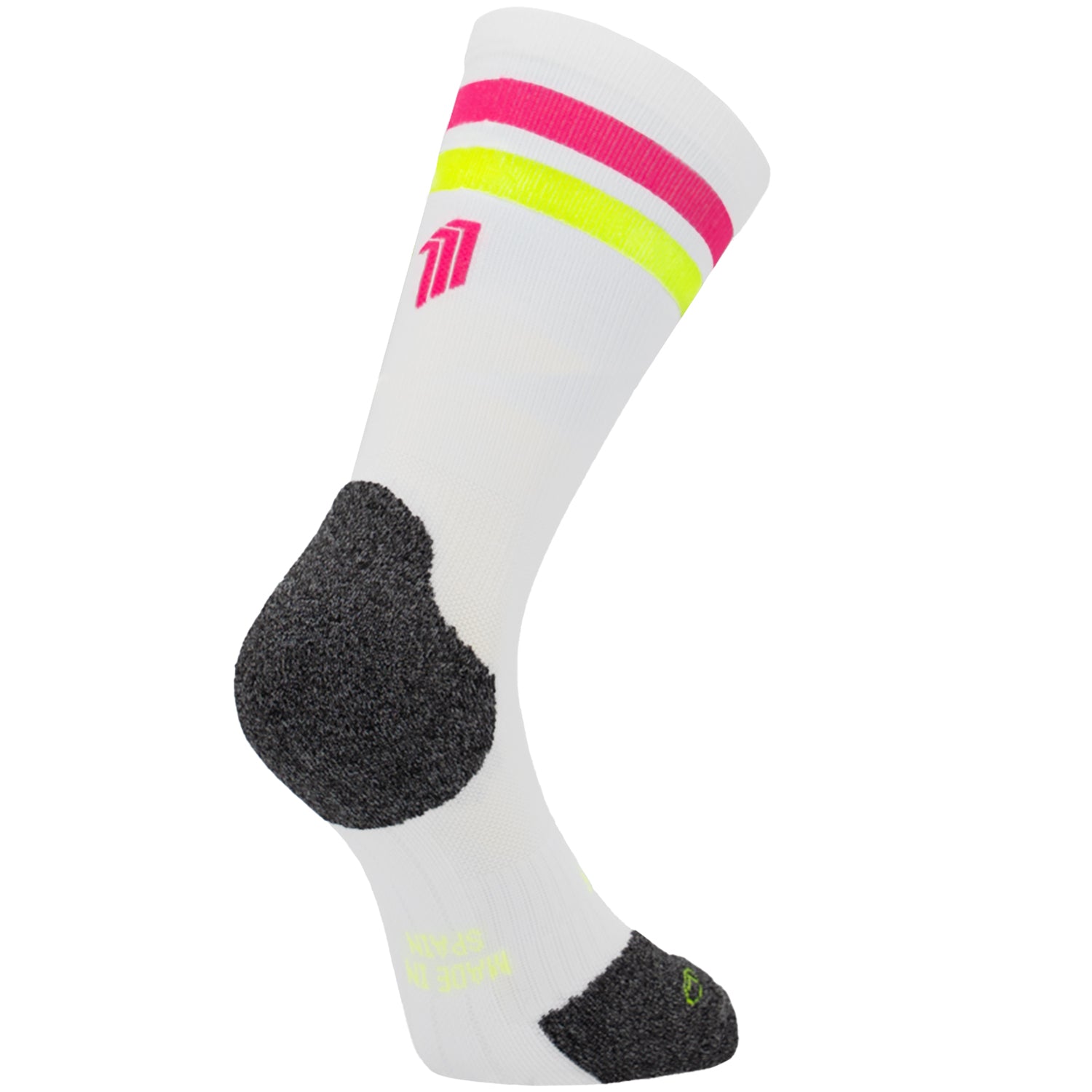 PRO WHITE PINK - CALCETÍN RUN ULTRALIGHT
