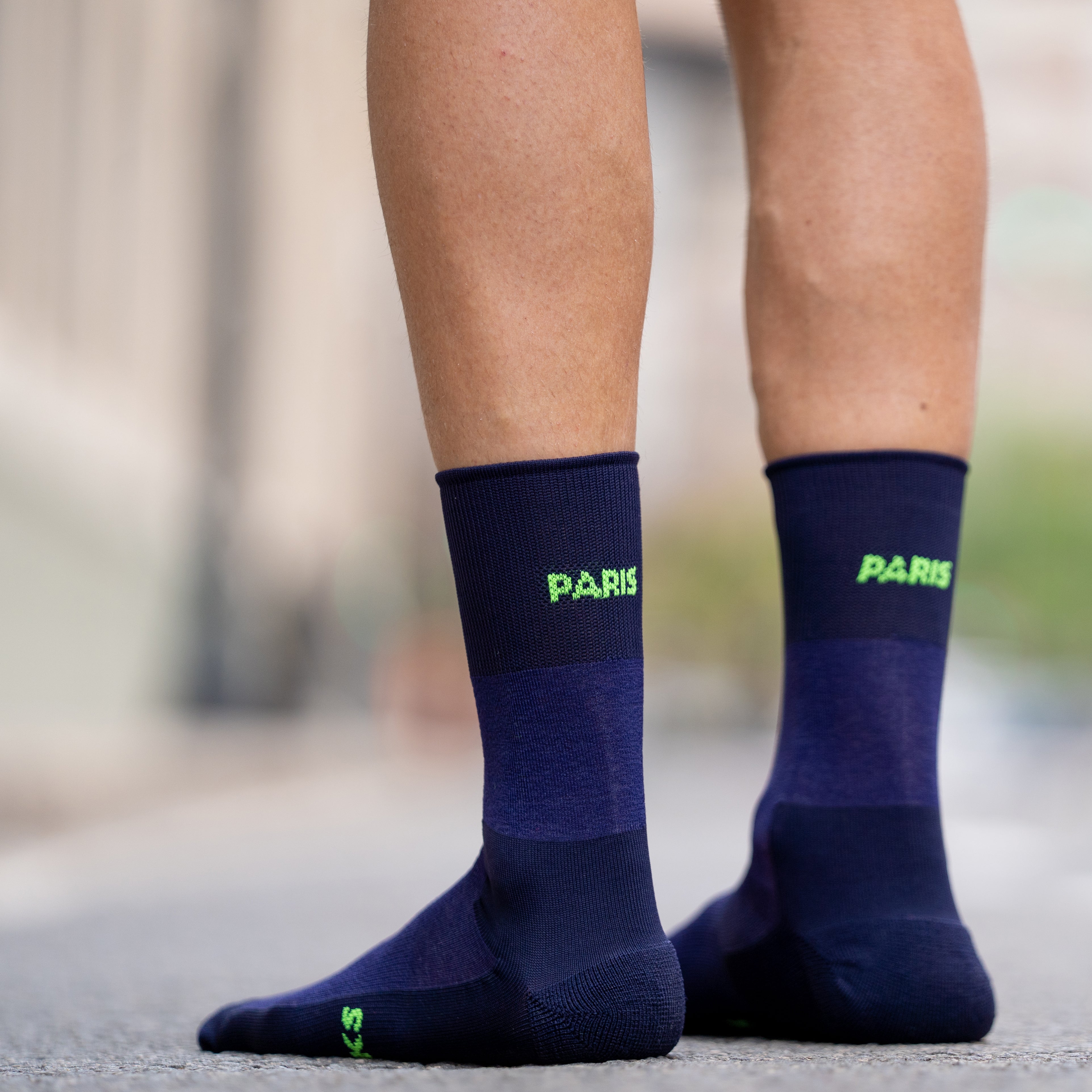 MARATHON PARIS BLUE - RUNNING SOCKS