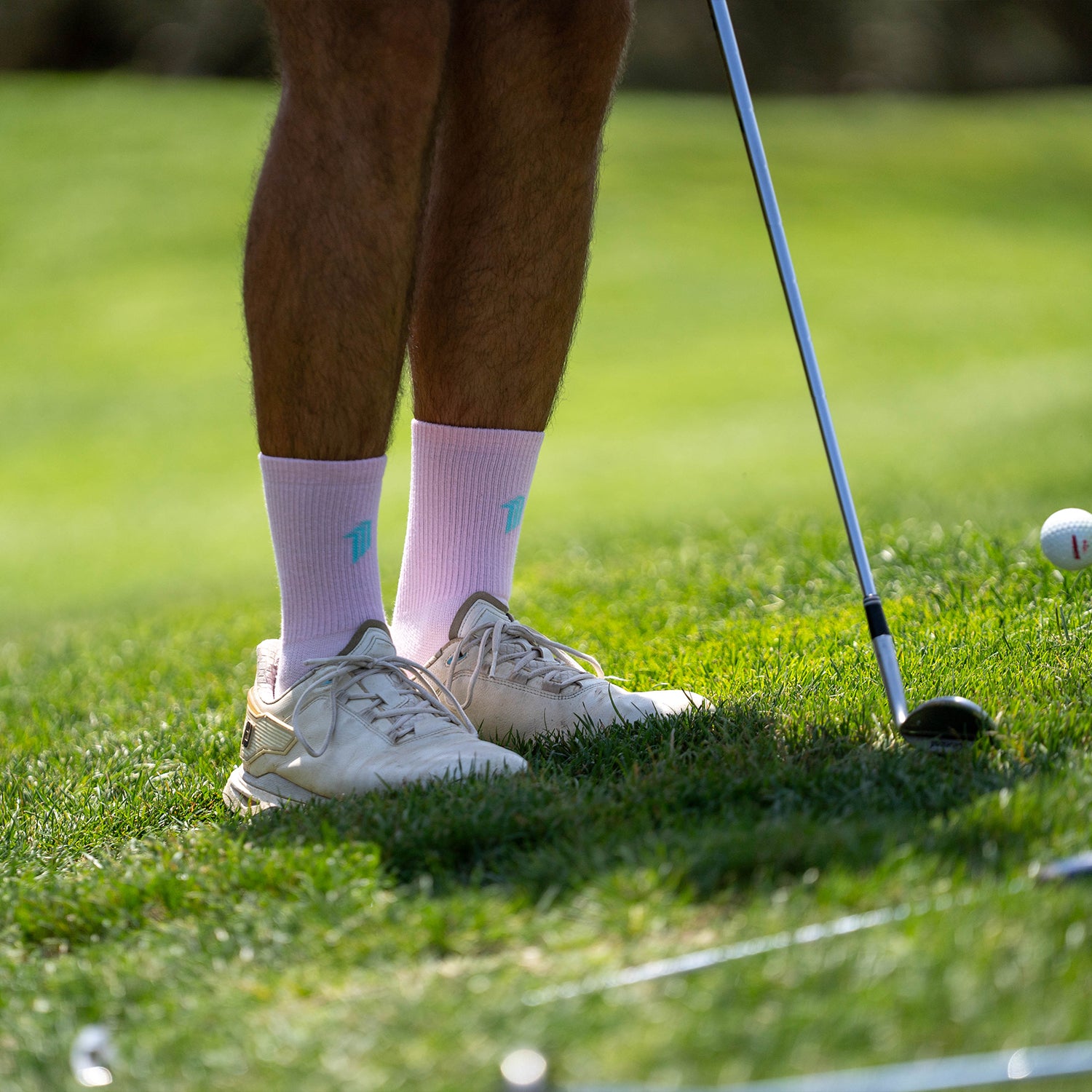 BIRDIE VIBES PINK - GOLF SOCKS