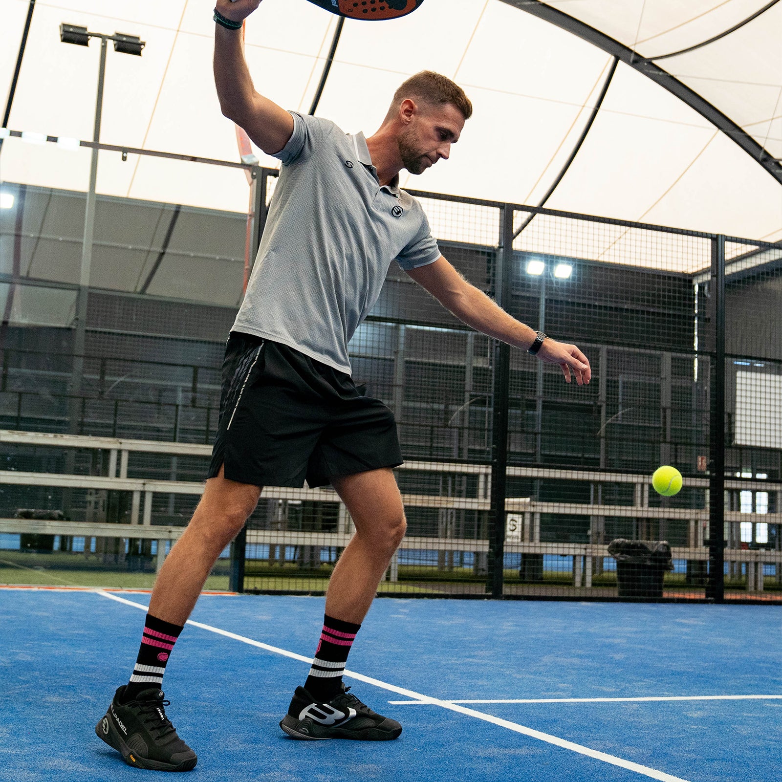 DEUCE BLACK - CALCETÍN TENIS / PADEL