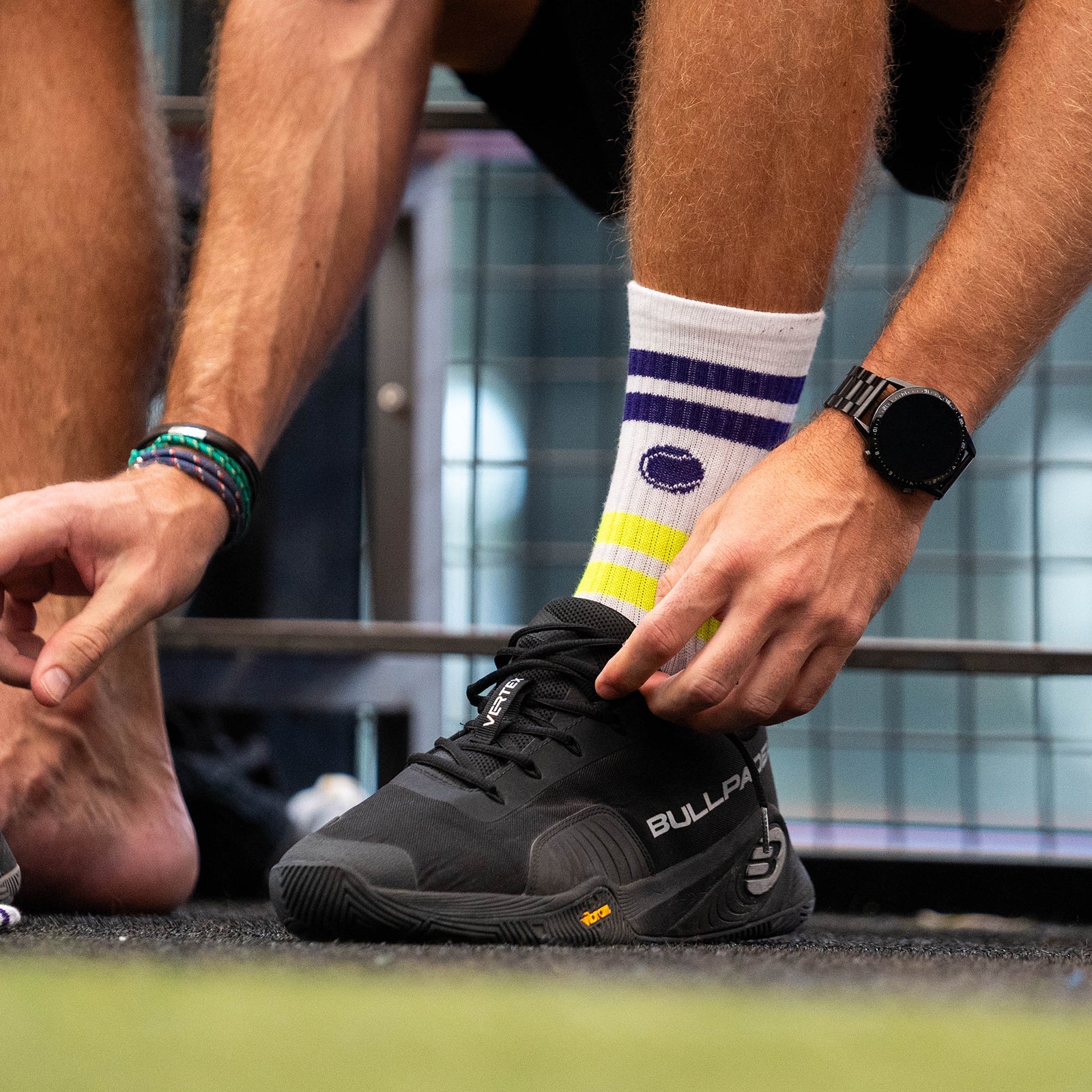 DEUCE PURPLE - TENNIS / PADEL SOCKS