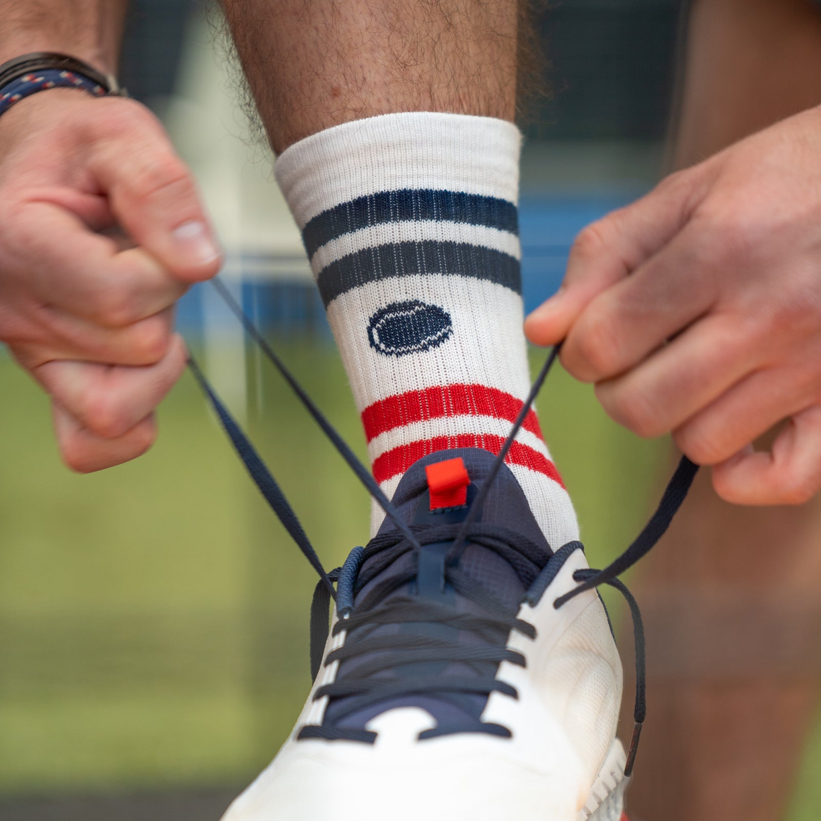 DEUCE RED - CALCETÍN TENIS / PADEL