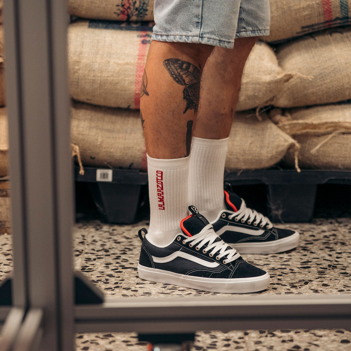 LA MARZOCCO WHITE - CALCETÍN STREET