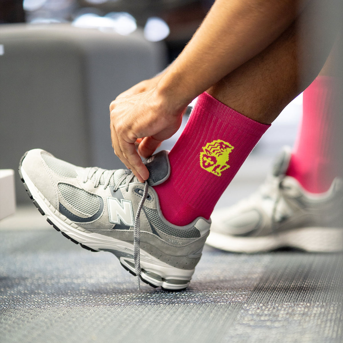 LA MARZOCCO PINK - STREET SOCKS