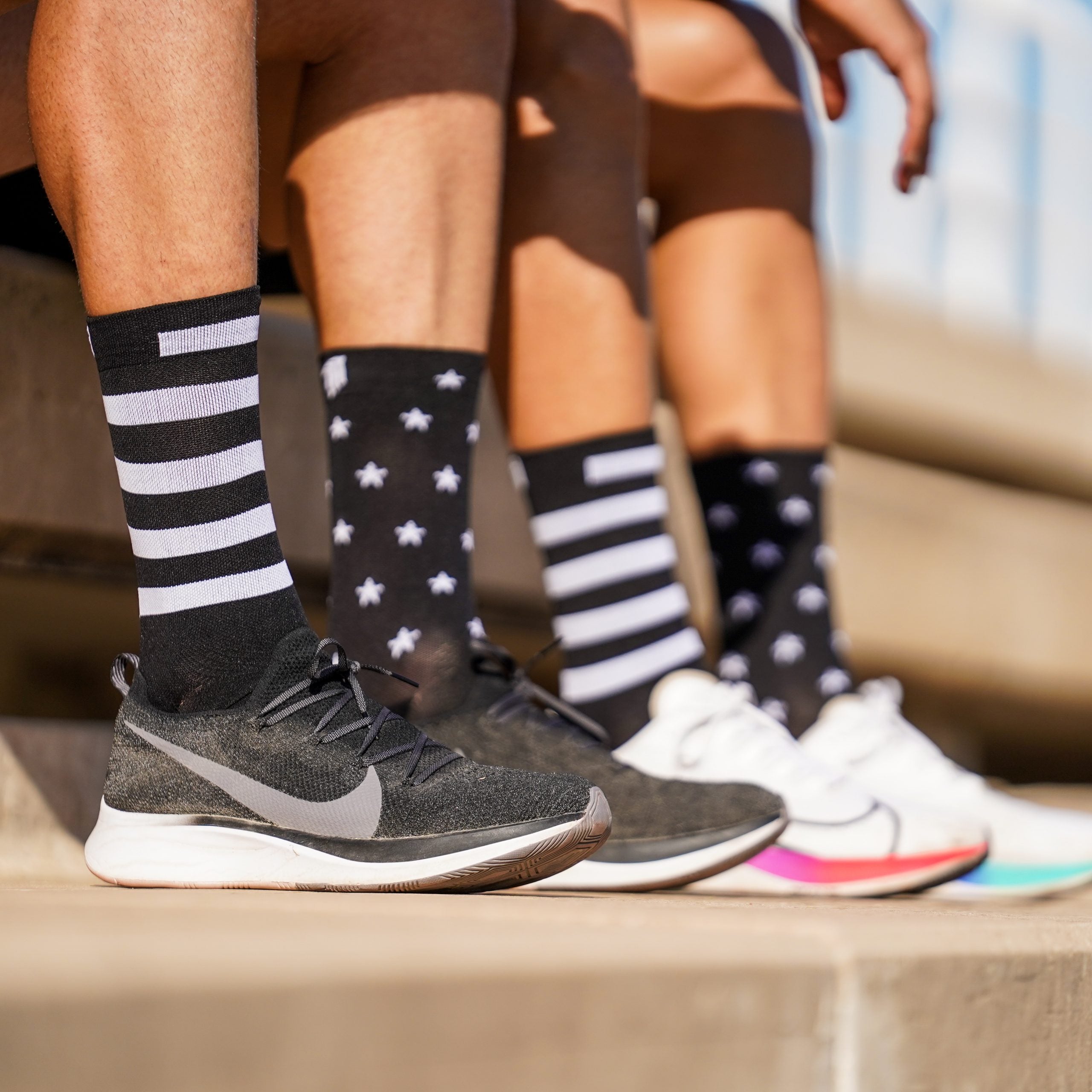 LEGEND BLACK - RUNNING SOCKS