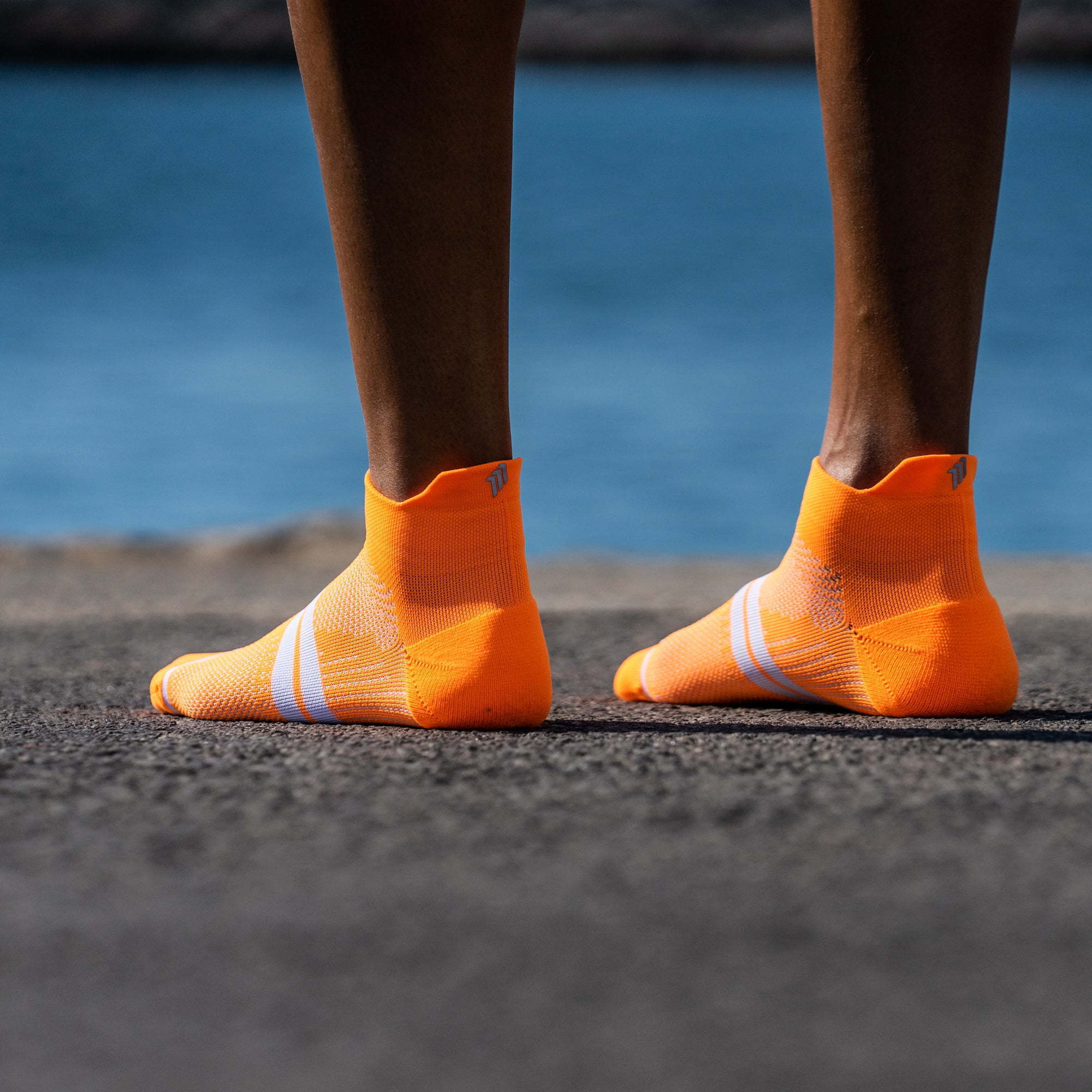 NOOSA ORANGE - RUNNING SOCKS