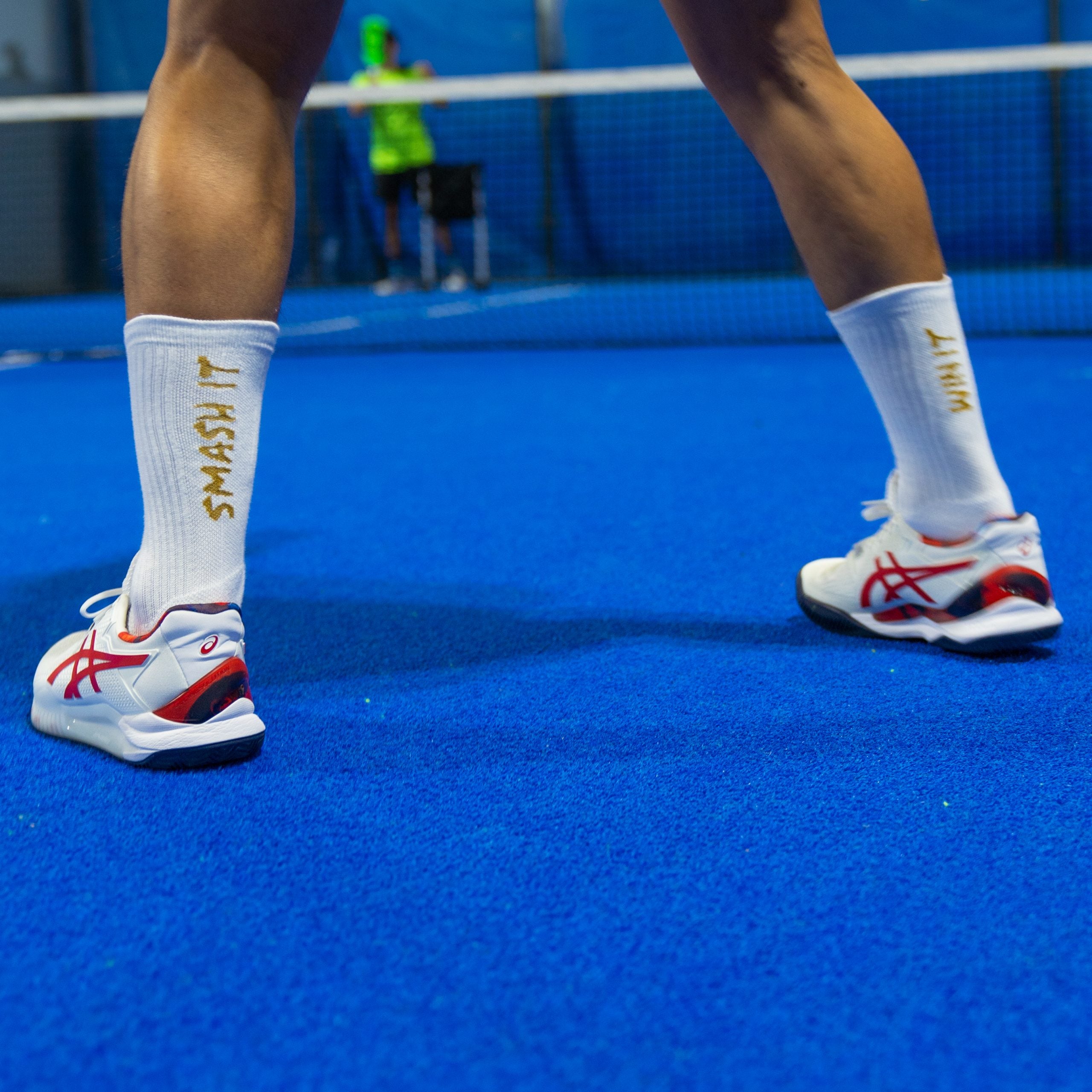 SMASH IT WHITE - TENNIS/PADDLE SOCKS