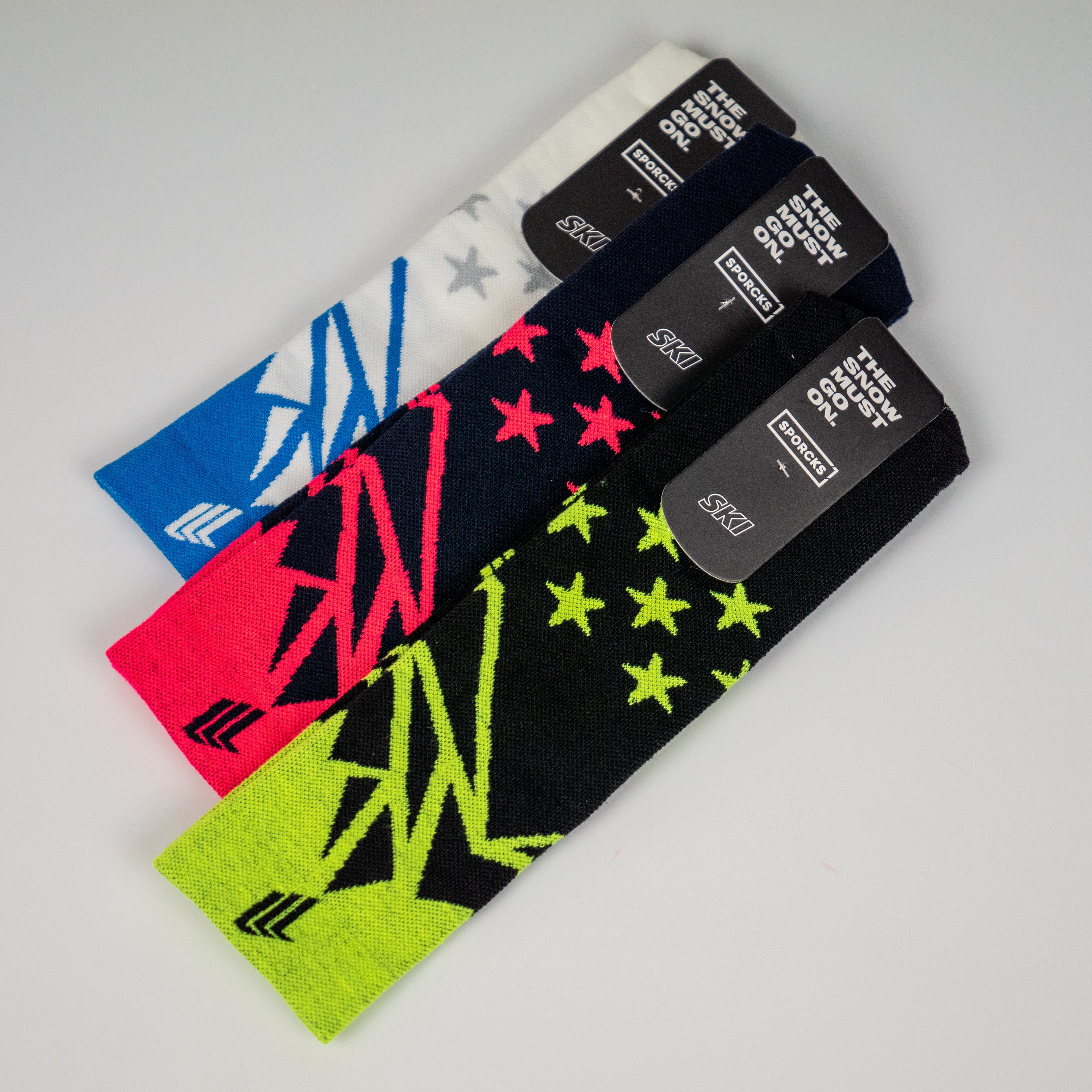 KAPRUN WHITE - SKI SOCKS