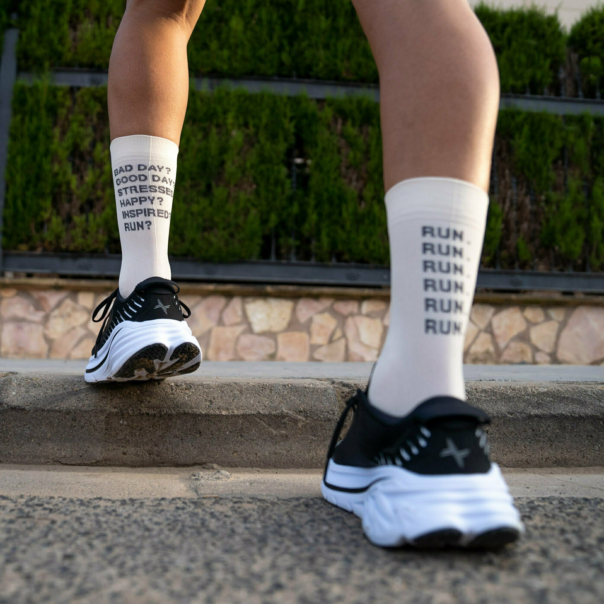 JUST RUN CREAM - RUNNING SOCKS