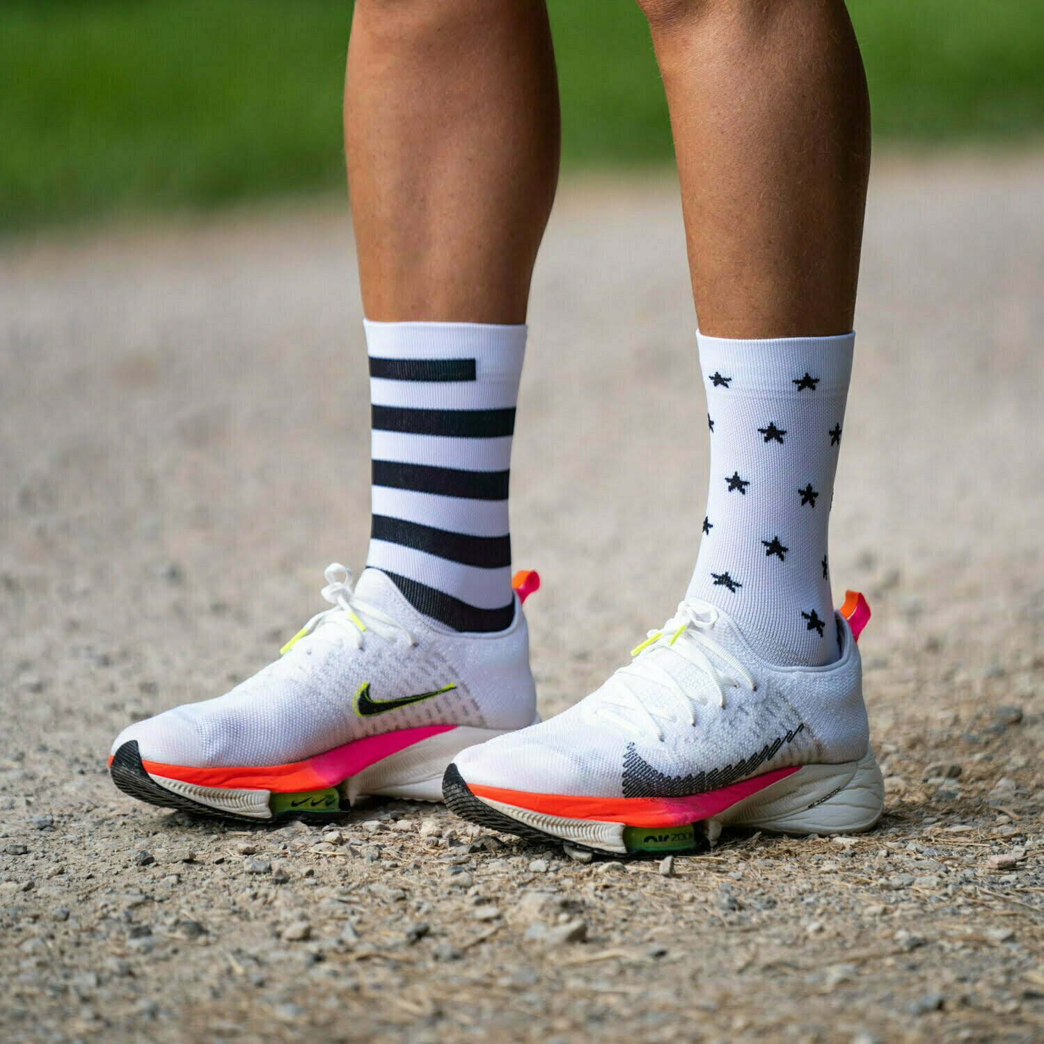 LEGEND WHITE - RUNNING SOCKS