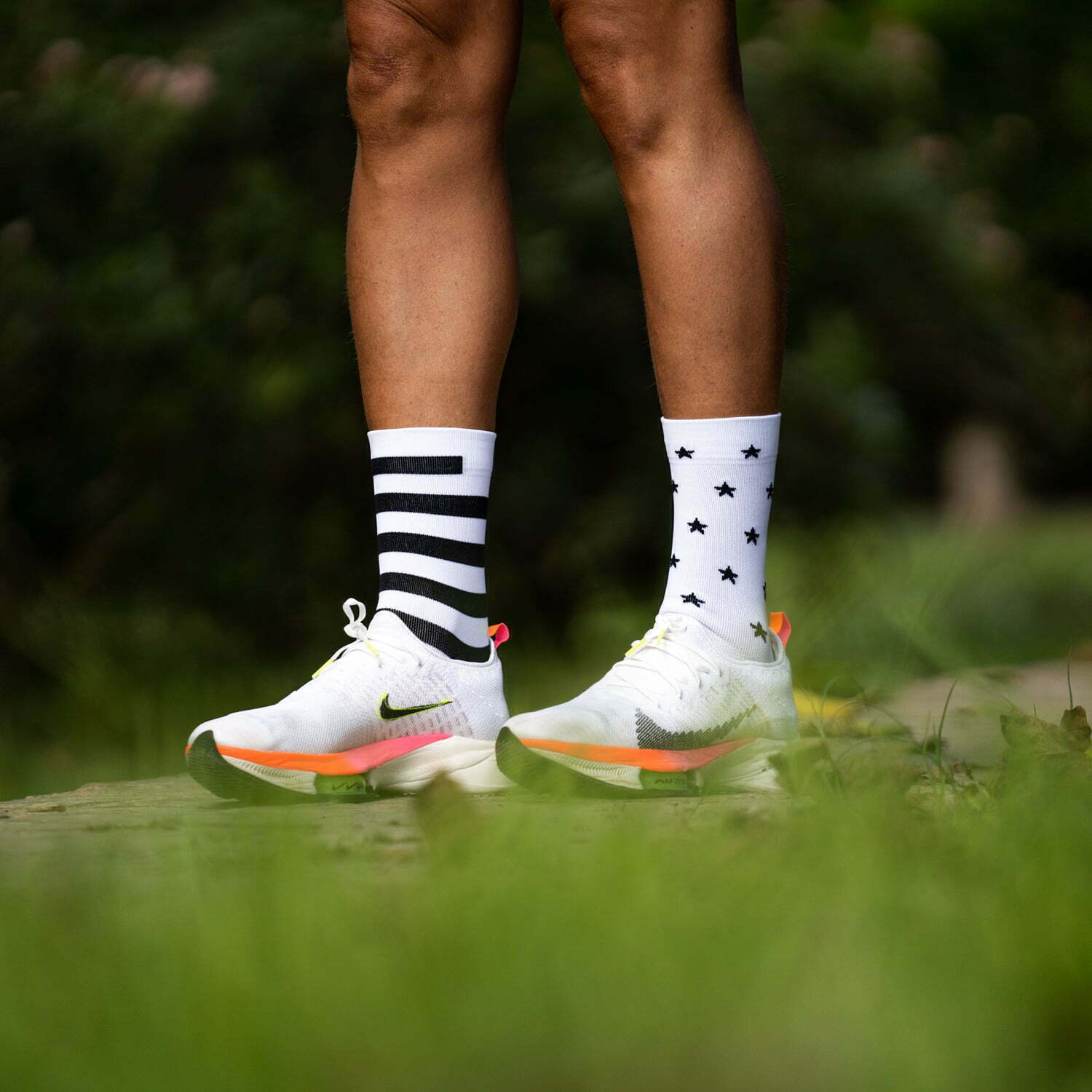 LEGEND WHITE - RUNNING SOCKS