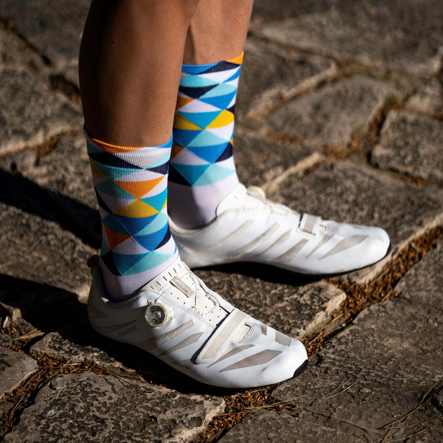 COLL DE RATES BLUE - CYCLING SOCKS