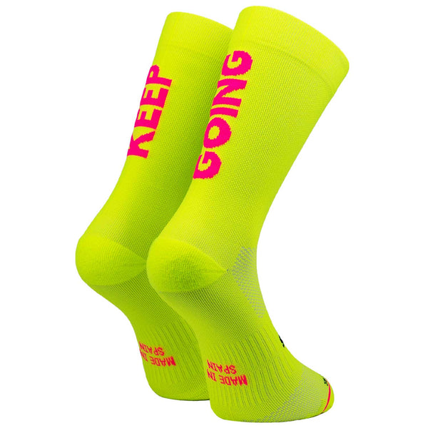 neon green nike socks