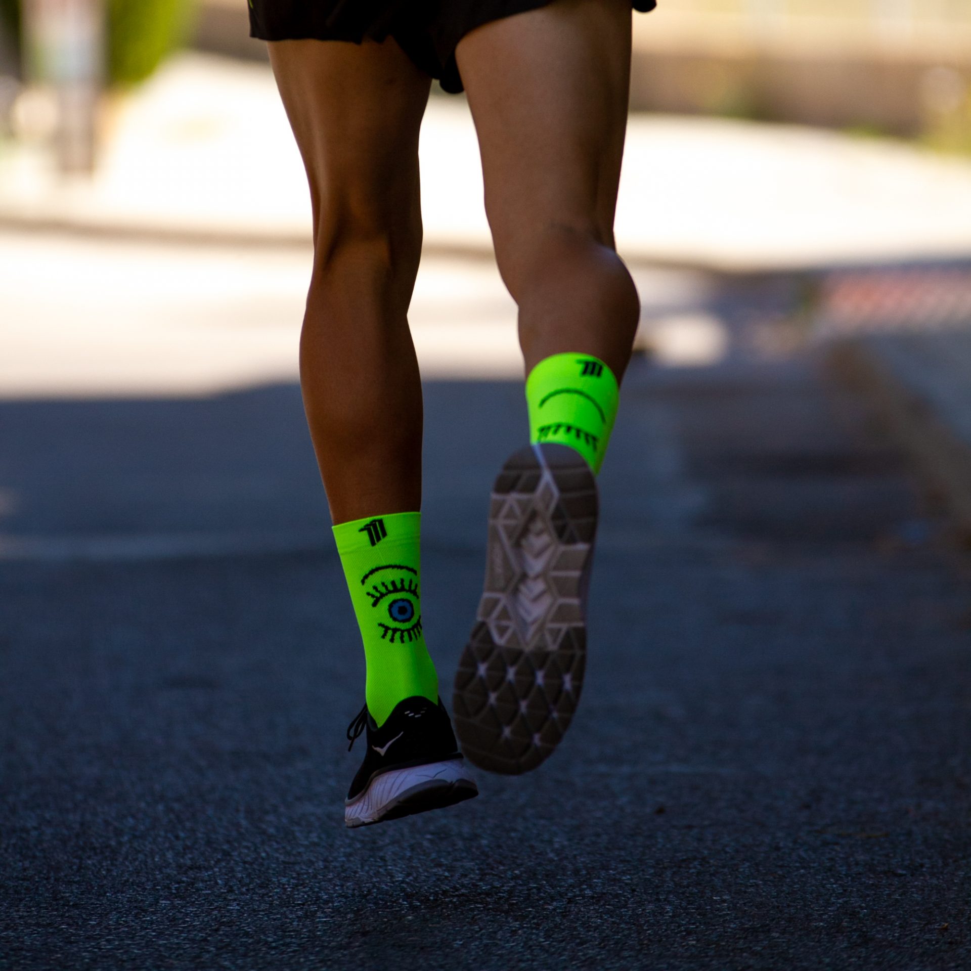 EYE YELLOW - RUNNING SOCKS