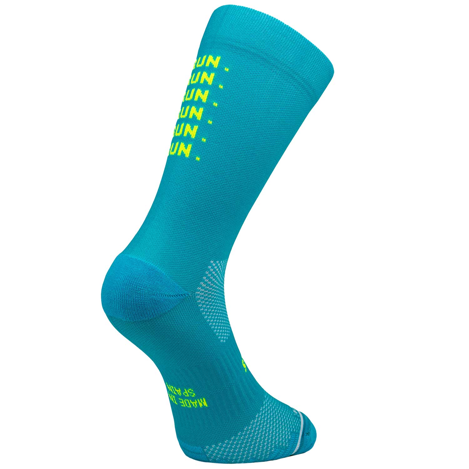 JUST RUN GREEN - RUNNING SOCKS